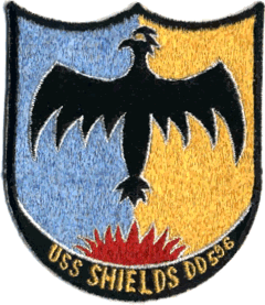 USS Shields DD 596